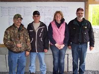 Match 4 - Group Relay Winners - Dave Tripodi, Ray Bellotti, Shelly Brennen, John Hoover